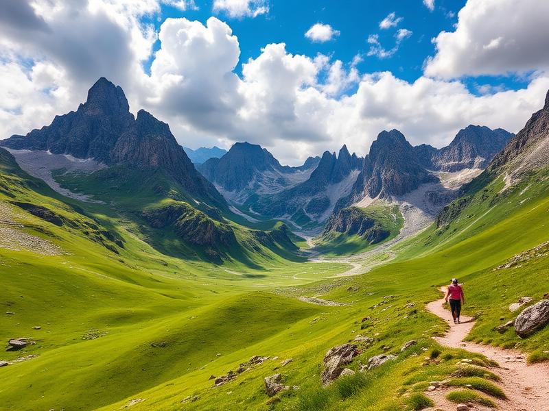 Hiking into Theth